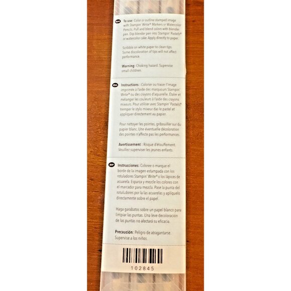 Stampin Up! Blender Pens Set Of 3 Acid-Free & Xylene-Free Dual-Tipped Pen NEW - Picture 5 of 6